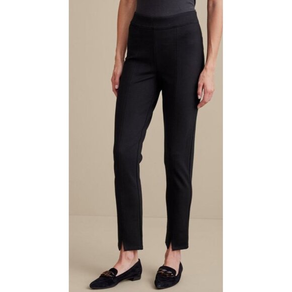 Soft Surroundings Soft Essential Ponte Slim Ankle Pants Navy Blue XS‎ 2FY78 $89 - Picture 14 of 14